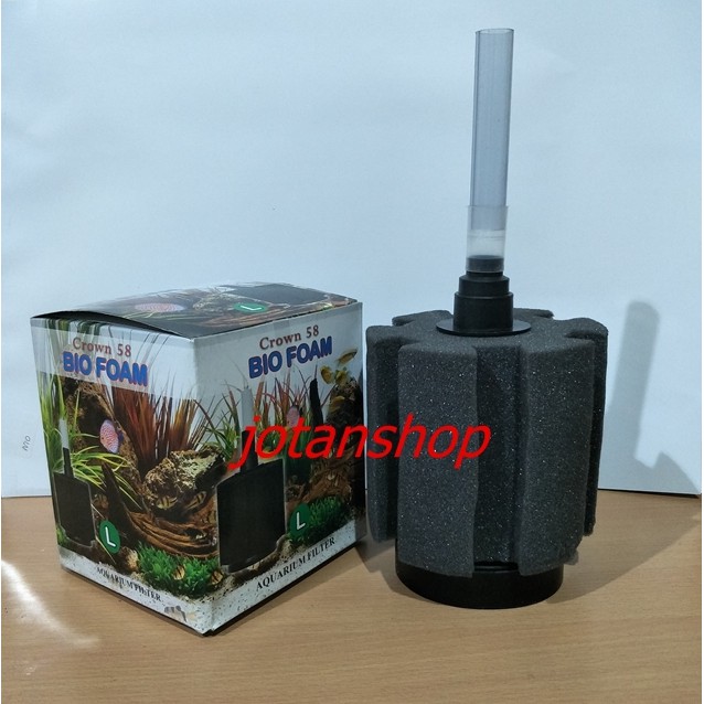 Crown Filter Bio Foam Biofoam LARGE Sponge Breeding Aquarium Aquascape