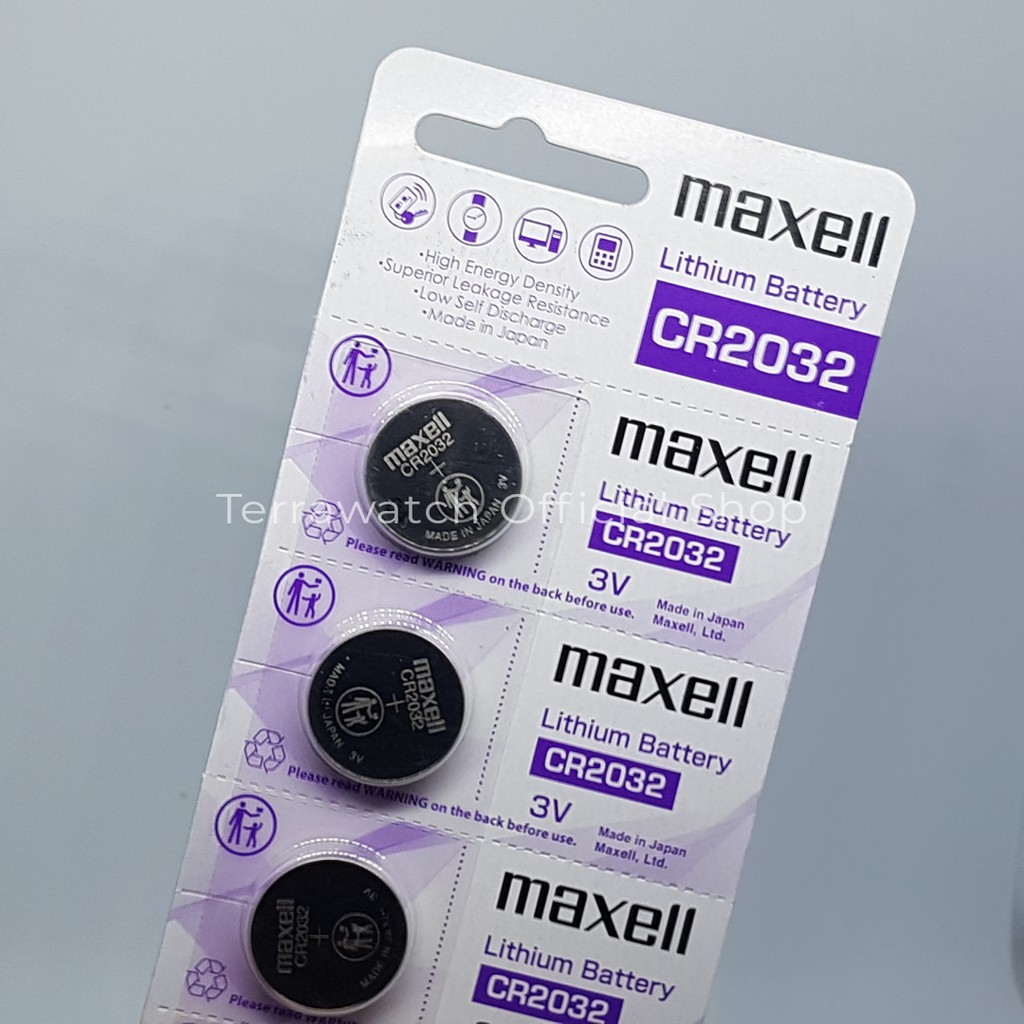 BATERAI MAXELL CR 2032 CR2032 2032 ORIGINAL