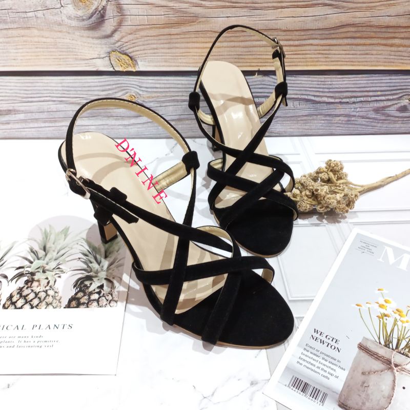 Sandal Wanita heels gladiator DV 03