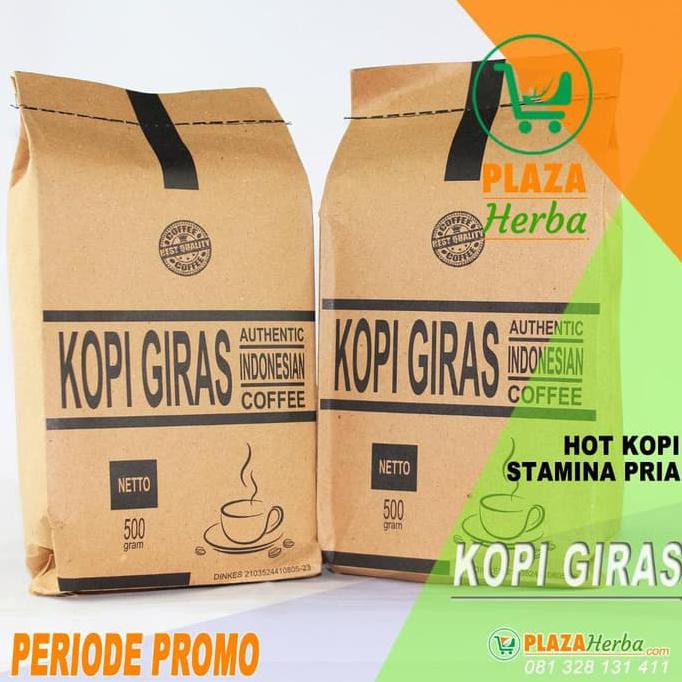 

KOPI STAMINA PRIA - KOPI GIRAS ORIGINAL 500 GRAM