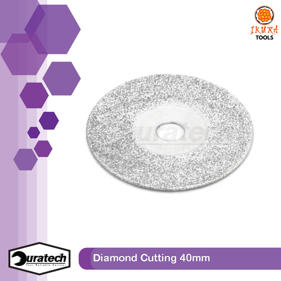 Diamond Cutting 40mm / Mini Gerinda potong Diamond / Mata mini gerinda kaca batu kerajinan tangan