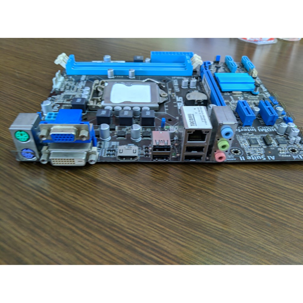 Mobo Intel H61 Asus LGA 1155 Support Ivy Bridge Gen3