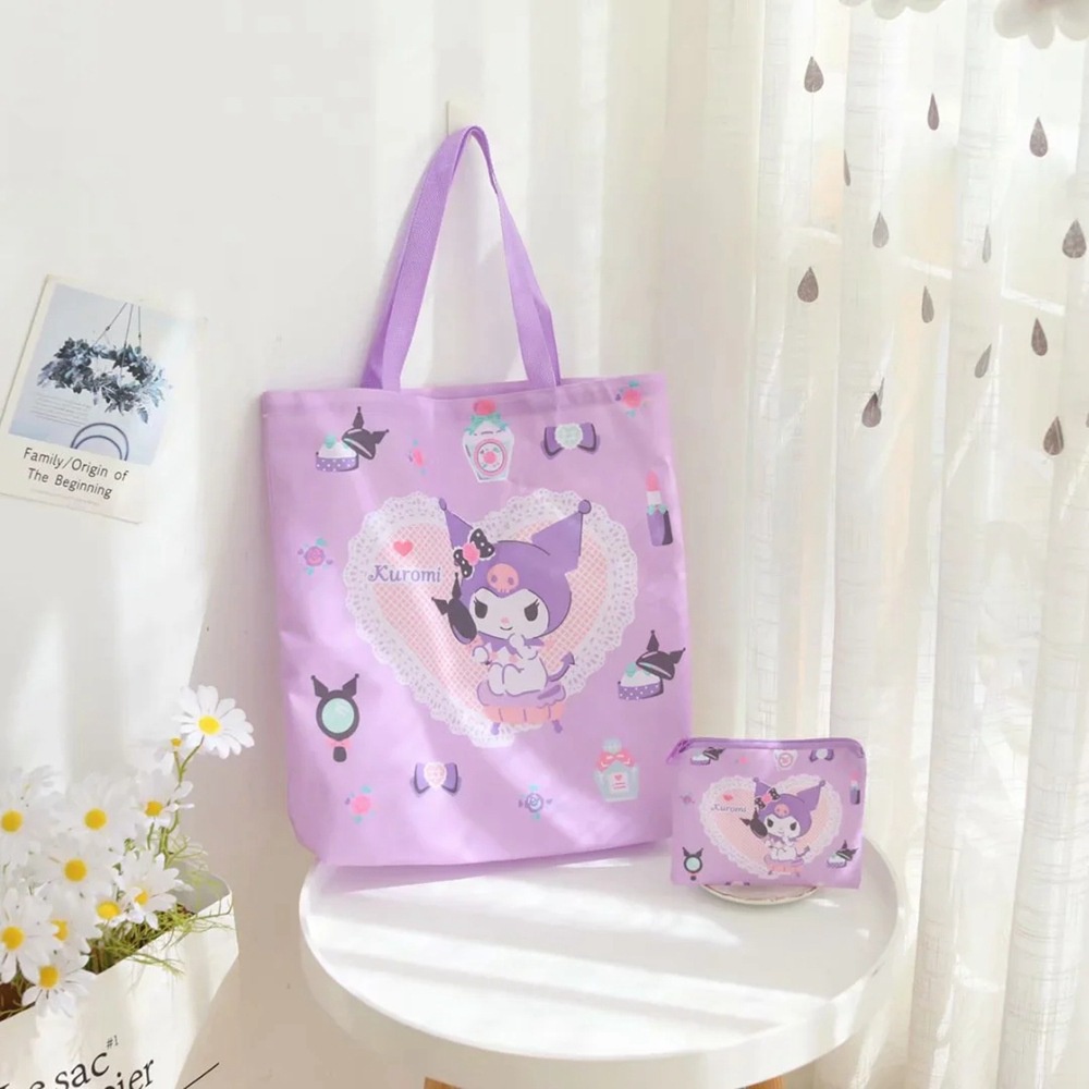 Tas Belanja Lipat Karakter Lucu Tas Tenteng /  Totobag / Tas Tenteng  / Tas Go Green