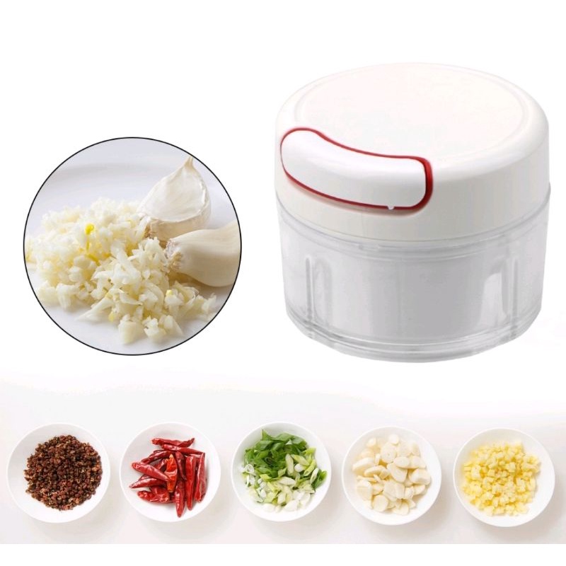 Mini Speedy Chopper /Chopper Tangan Manual Blender Tarik Bawang Bumbu Dapur Serba guna