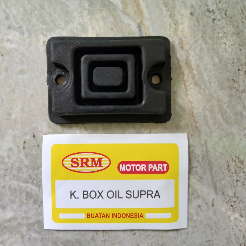 Karet tutup minyak rem Supra/Karet box oil Supra shogun Smas