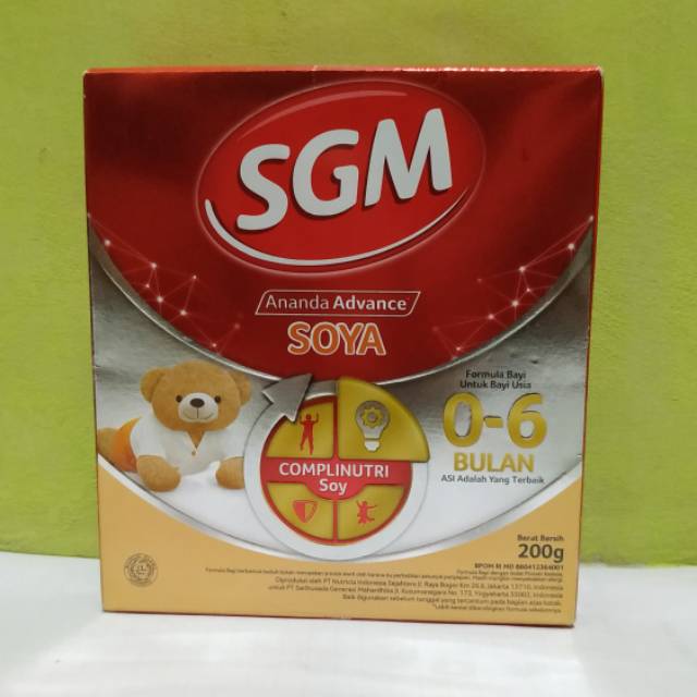 SGM Soya 0-6 bulan 200g