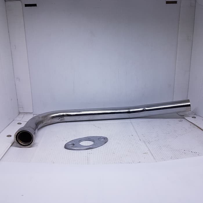 Leher Knalpotsambungan Knalpot Mio-mio Soul -fino Karbu Chrome