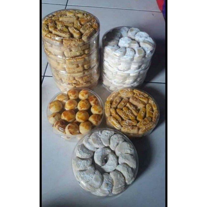 

Nastar nanas kastegel putri salju 300 gram