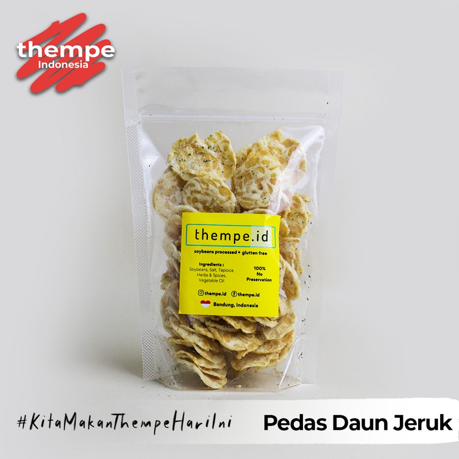 

Keripik Tempe Thempe.id - Rasa Pedas Daun Jeruk | 80gr