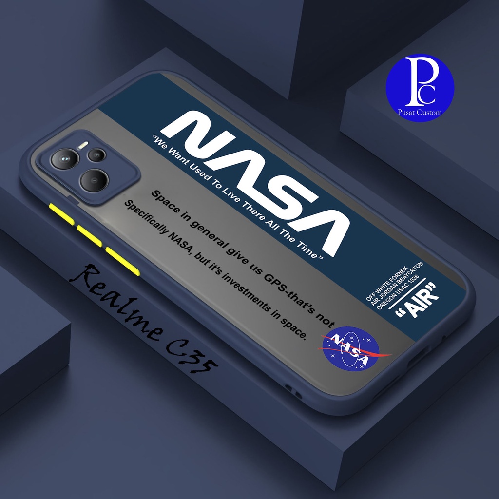 Pusatcase - Case Nasa Realme C35 REALME C21Y 8i NARZO 5A 50i GT MASTER REALME 3 PRO REALME 5 PRO REA