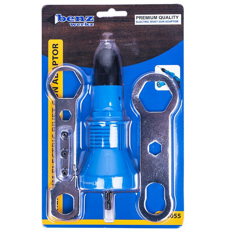 BENZ Alat Tang Rivet BZ-9055 / Premium Electric Rivet Gun Adaptor Adaptor Tang Rivet Mesin Bor