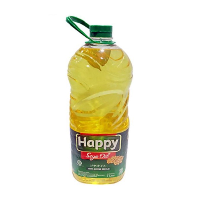 

Happy Soya Oil Minyak Salad 3000 Ml