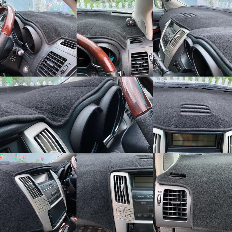 Cover Dashboard Toyota Harrier Alphard Vellfire Camry Voxy Fortuner Hiace Land Cruiser