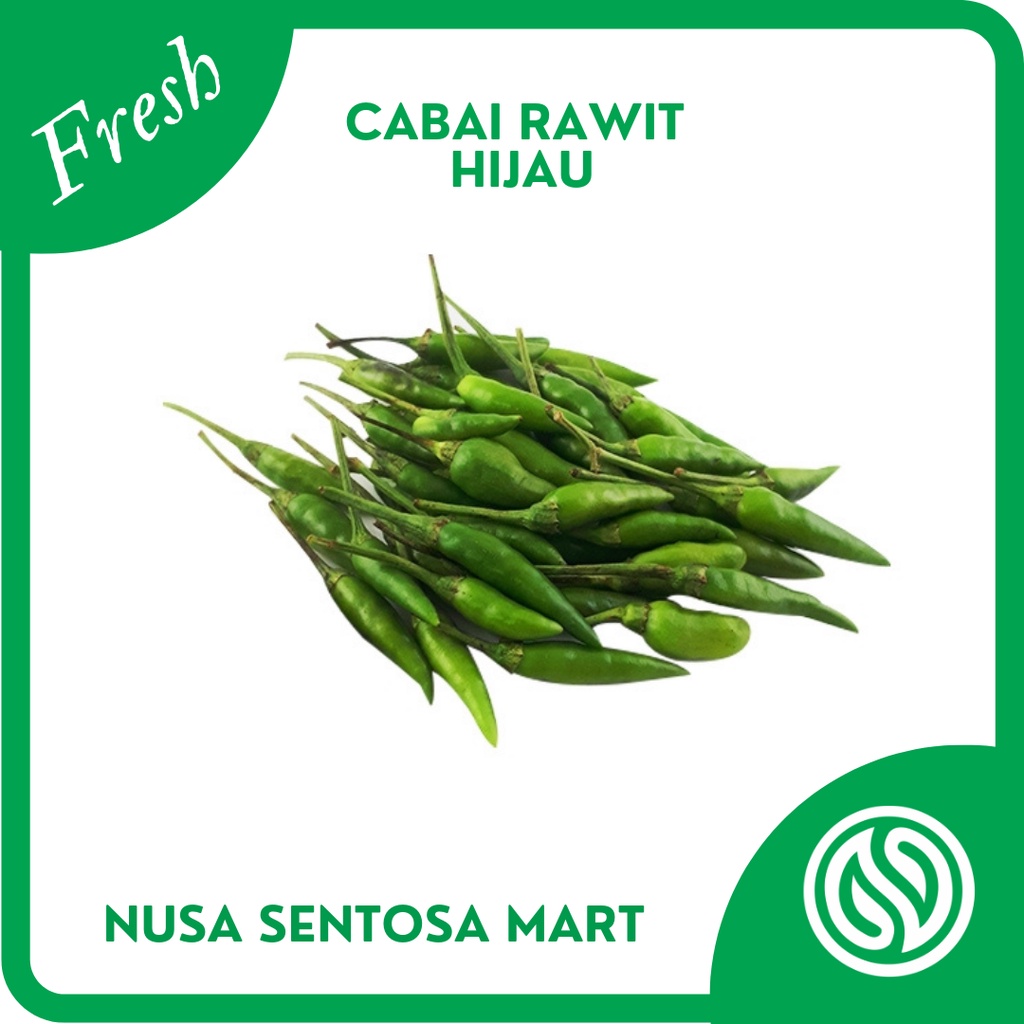 

Cabai Rawit Hijau – Cabe Rawit Hijau Segar - 250g