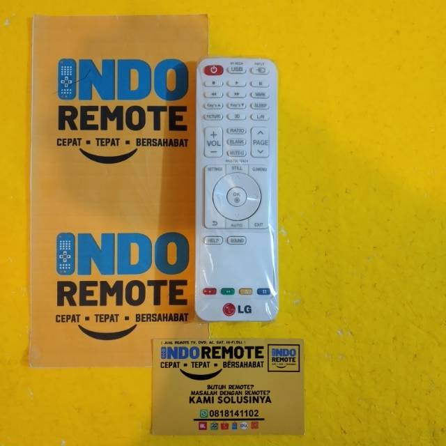 REMOTE PROYEKTOR PROJECTOR LG ORIGINAL