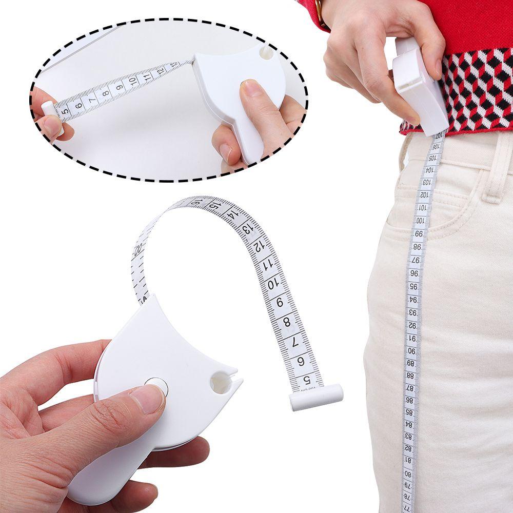 POPULAR Populer Tape Pengukur Badan Dressmaking Portable Mini Rumah Tangga Teleskopik Otomatis