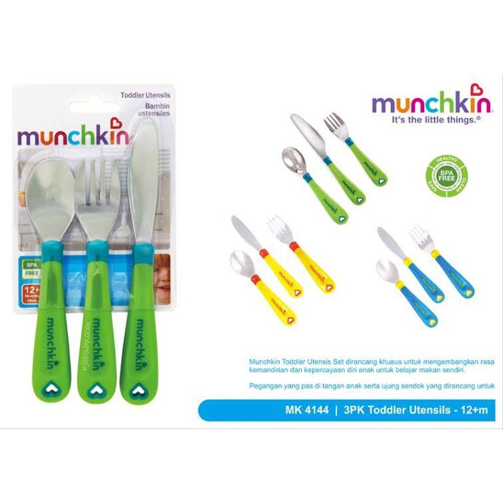 Munchkin Toddler Utensils 12m+