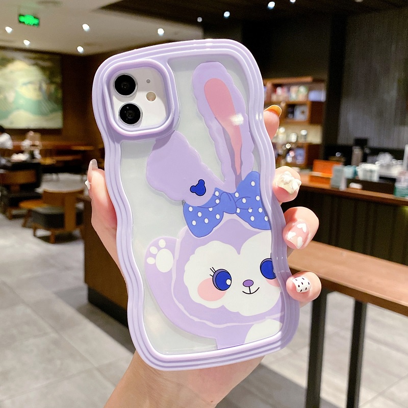 2 in 1 Casing iPhone 14 13 12 Pro MAX 11 X XR XS MAX Motif Kartun Lucu