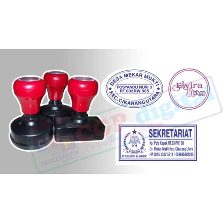 

STEMPEL WARNA SUDAH ADA TINTANYA