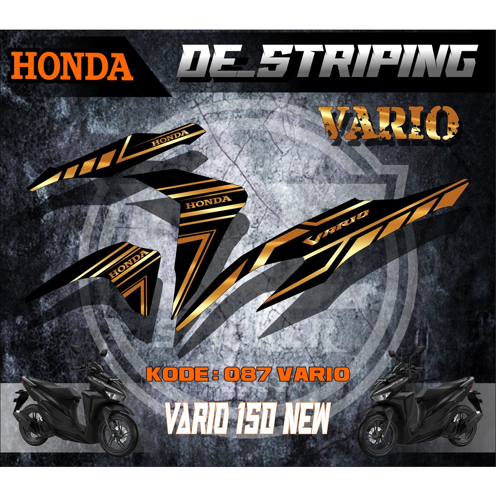 striping stiker vario 150 new striping motor vario