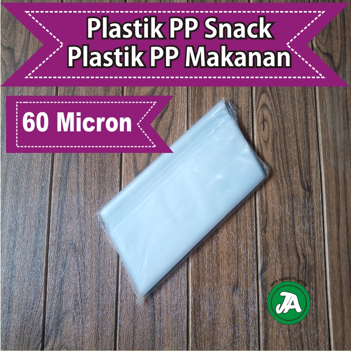 

Plastik PP Mika 15 x 30 Cm Plastik PP Snack Tebal 60 Mic Is 250 Gram