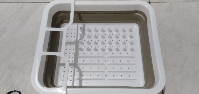 Baskom Lipat Rak Piring Gelas Buah Multifungsi Serbaguna