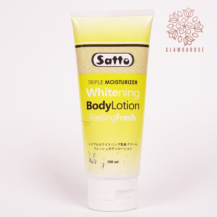 Satto Triple Moisturizer Whitening Feeling Fresh Body Lotion 200ml