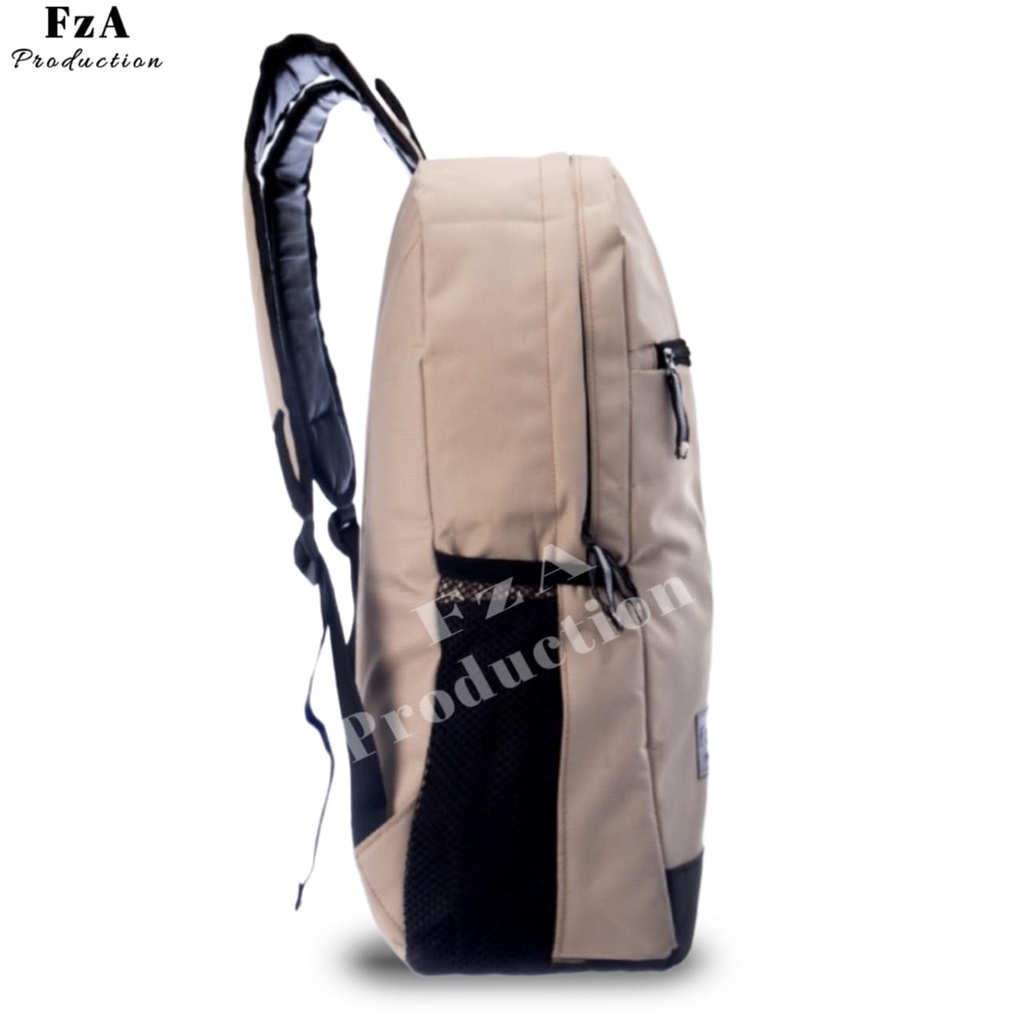 Tas Ransel  Punggung Distro Casual Pria Wanita / Tas Ransel Laptop Original FzA FREE Tas Waistbag Trendy