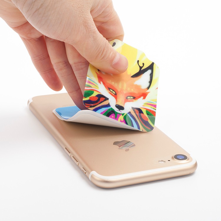 STICKER MAGIC STAND / HOLDER TEMPEL HANDPHONE