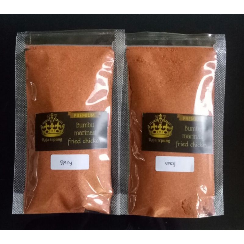 

bumbu marinasi spicy /original fried chicken 100gr