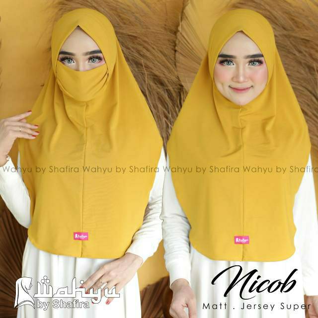 hijab niqob wahyu by safira hijabnj