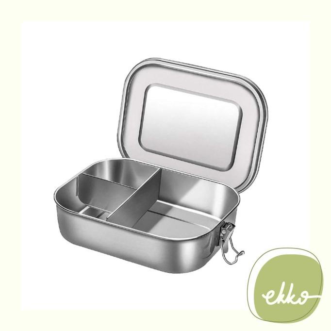 WADAH BEKAL STAINLESS STEEL LUNCH BOX 1400ML (BESAR) / KOTAK MAKAN BEKAL STAINLESS TERBAIK