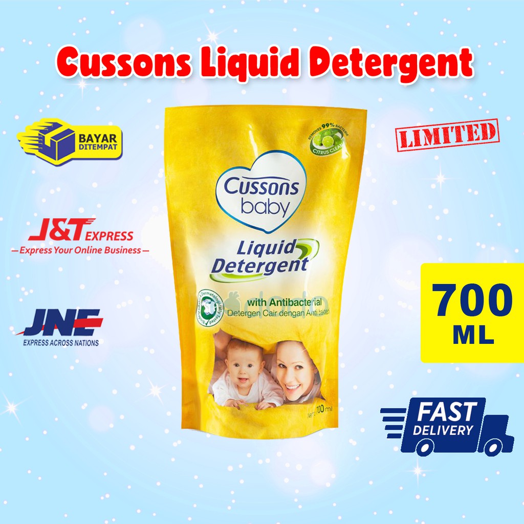 Cussons Liquid Detergent 700 Ml - Deterjen Cair