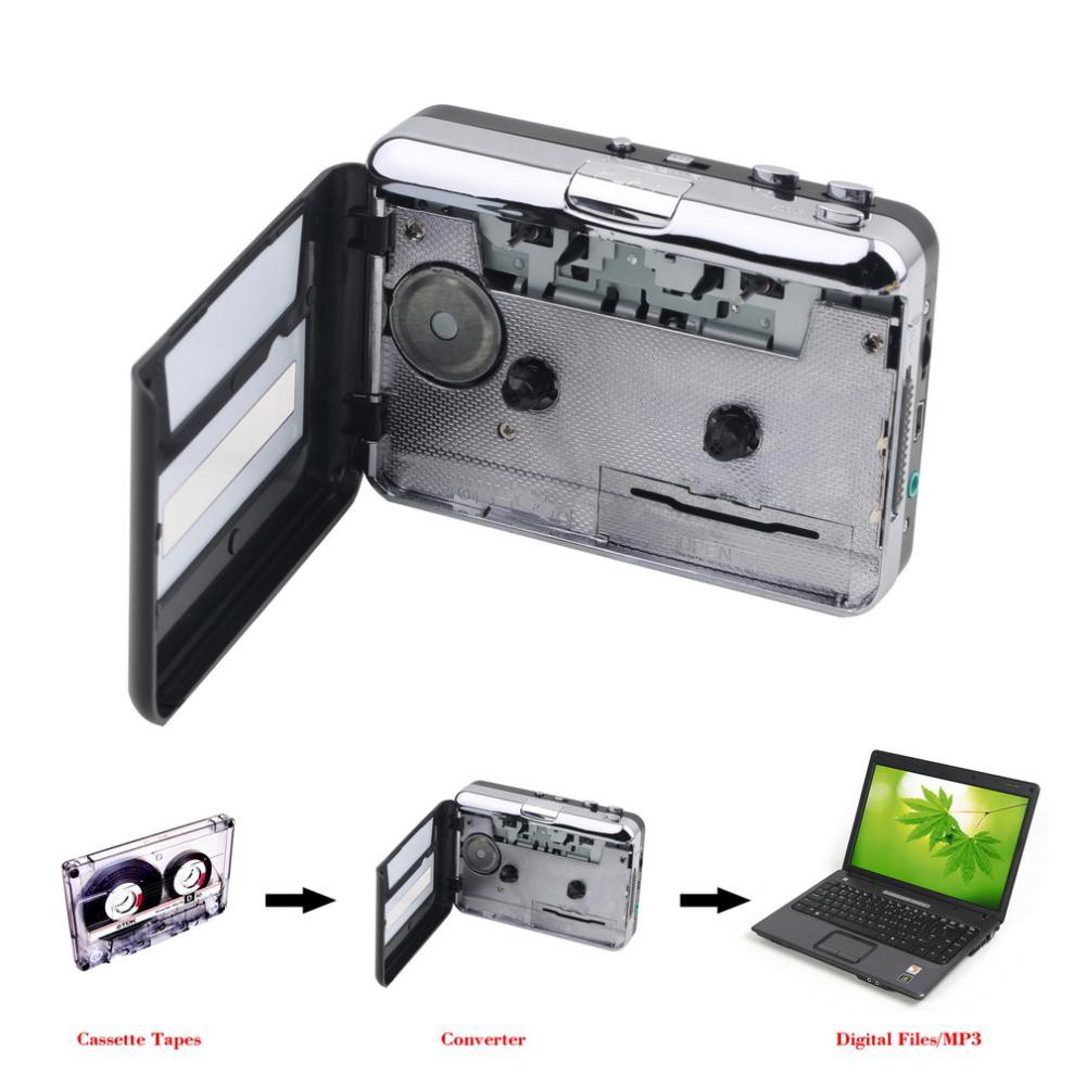 PROMO Ezcap Konverter Kaset Tape USB Cassette Capture MP3 Player - 2182 - Silver