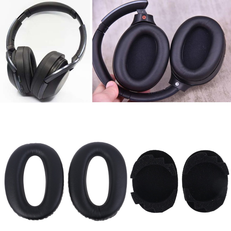 btsg Soft Protein Leather Earpads Replacement Ear Pads Ear Cushion For SONY MDR-1000X MDR 1000X WH-1000XM2 Headphones