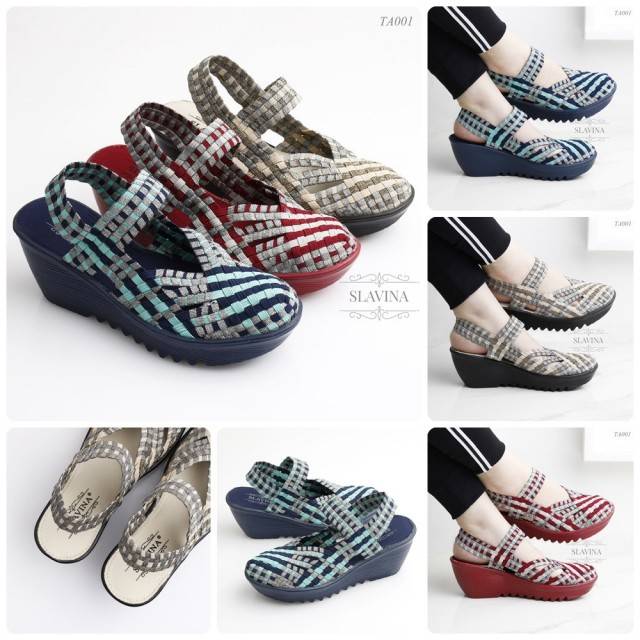 Sepatu Slavina  Knit #TA001