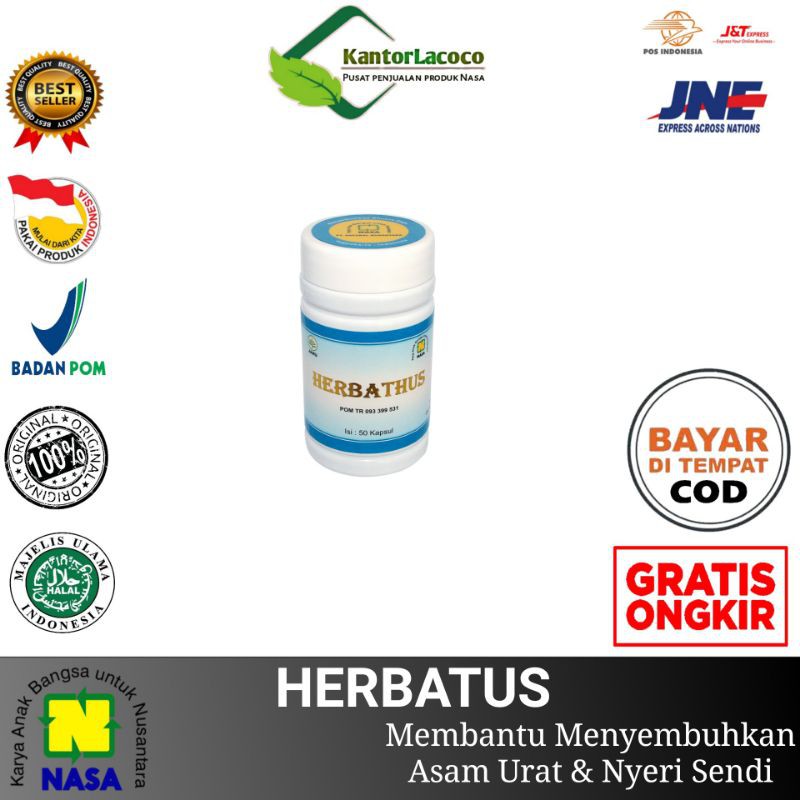 

HERBATUS ORIGINAL NASA UNTUK MEMBANTU MENGOBATI ASAM URAT NYERI SENDI & ENCOK