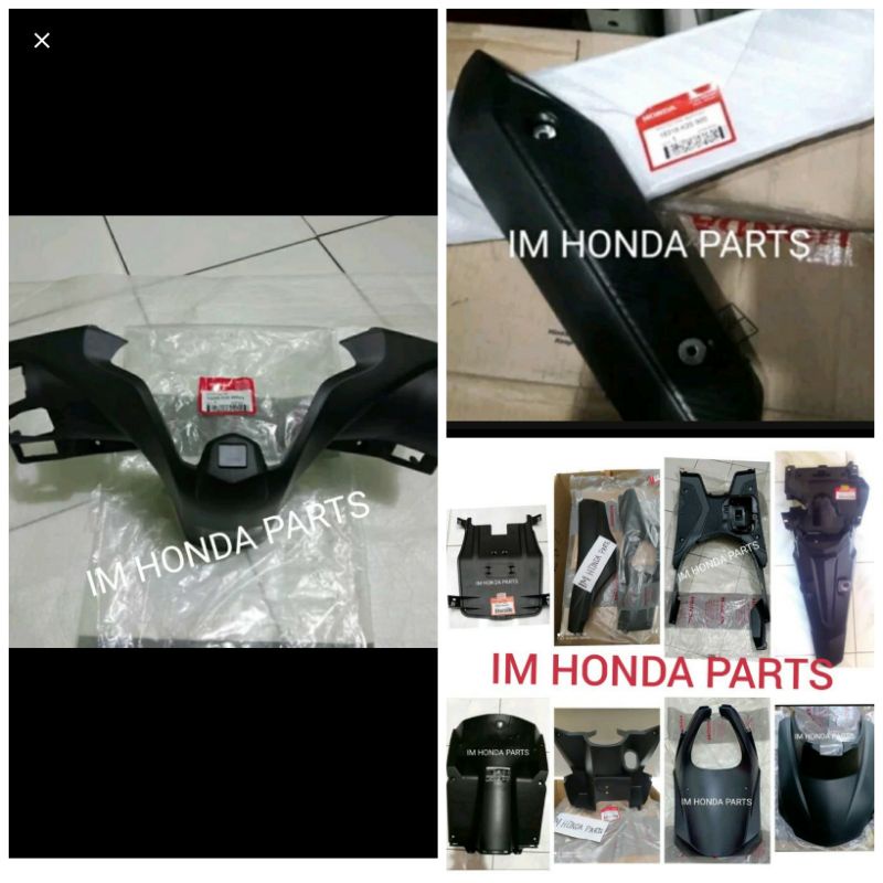 cover body tebeng full Honda beat fi 2012-2015 stater kasar original AHM