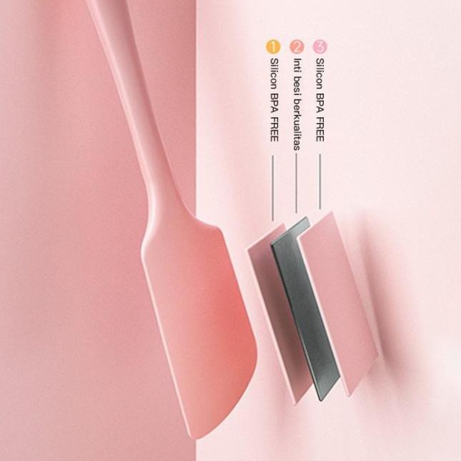 ➴ Spatula Set 5 in 1/ Sotil Silikon Set/ Capitan Penggorengan - Hitam ►