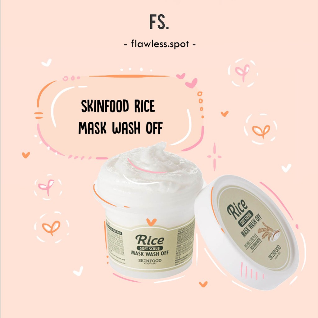SKINFOOD RICE MASK WASH OFF