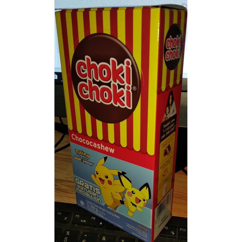 

Choki Choki Chococashew Box isi 20 stik