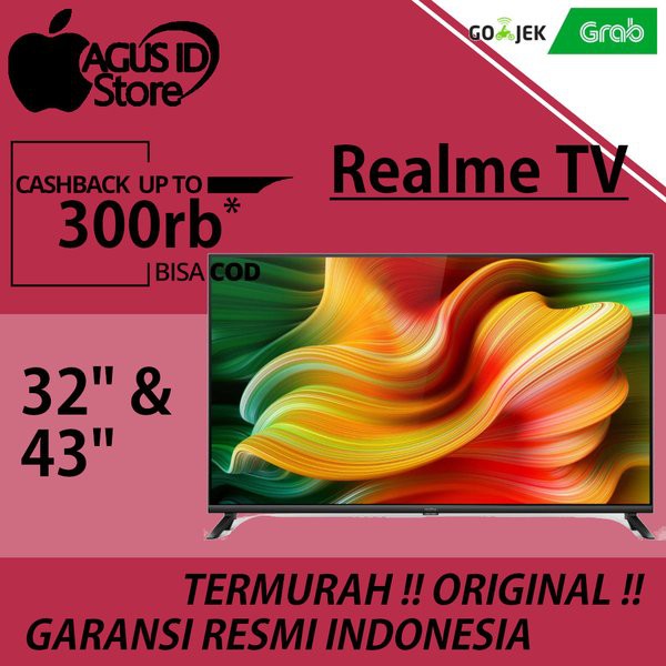Spesial Realme Smart Android TV - Smart TV 43 - 32 - 32 Inch Garansi Resmi Terjangkau