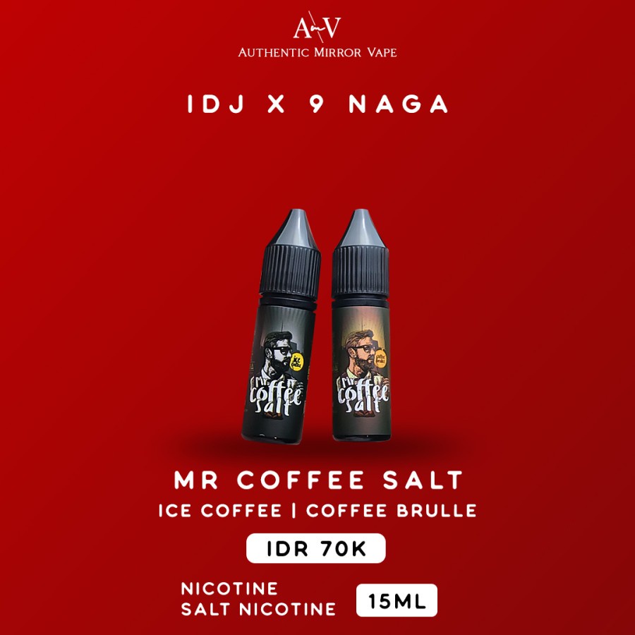 MR COFFEE SERIES NEW ICE COFFEE &amp; BRULLEE 15ML 12&amp;25MG