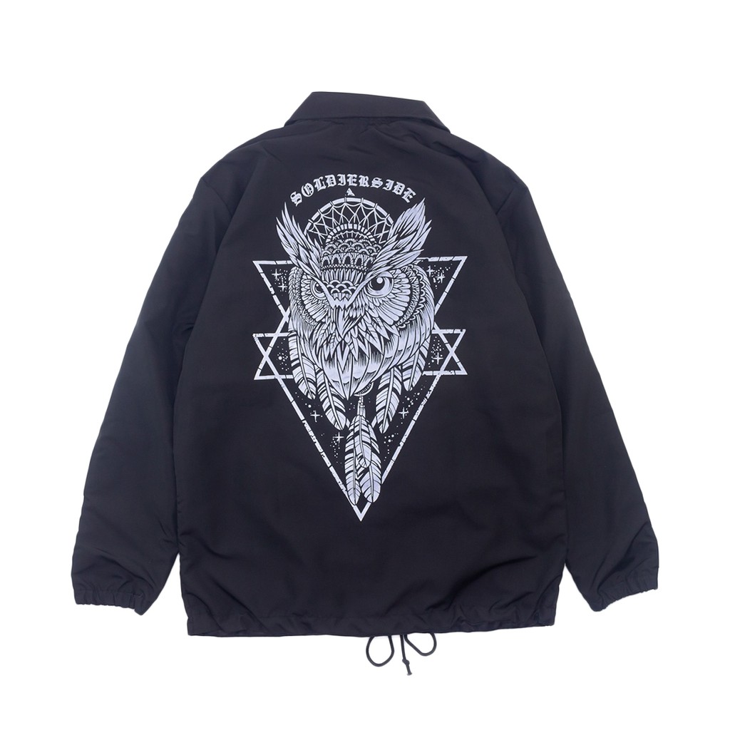 Soldierside Coach Jacket / Windbreaker DREAMSS Hitam 118