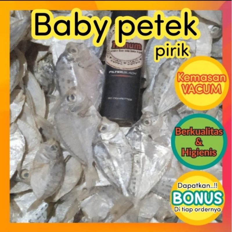 

ikan asin baby petek (pirik) 500gr murah