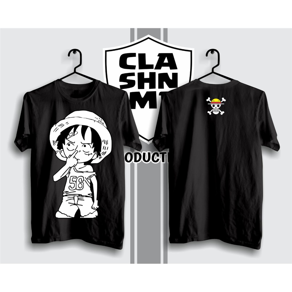 Promo Spesial Kaos  Anime  Onepiece Luffy Ngupil Free 