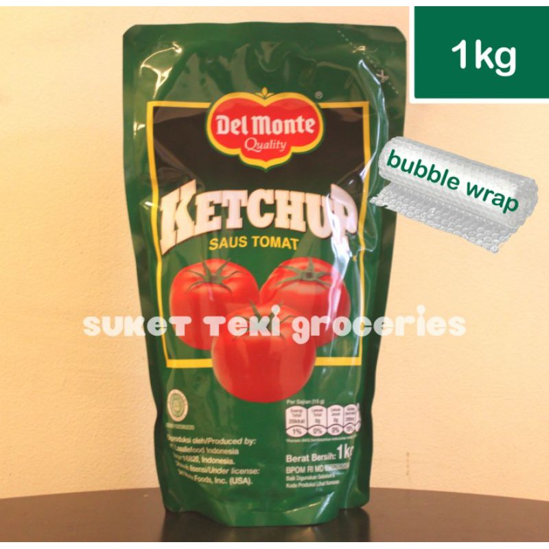 

Saos Tomat Delmonte 1kg Standing Pouch 1 kg MURAH