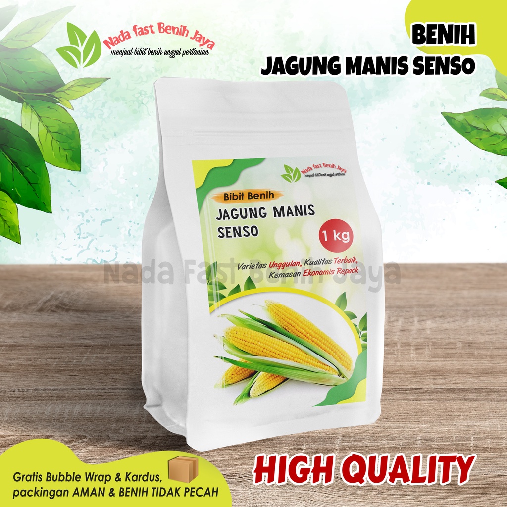 Bibit benih jagung manis super 1 kg benih tanaman jagung original