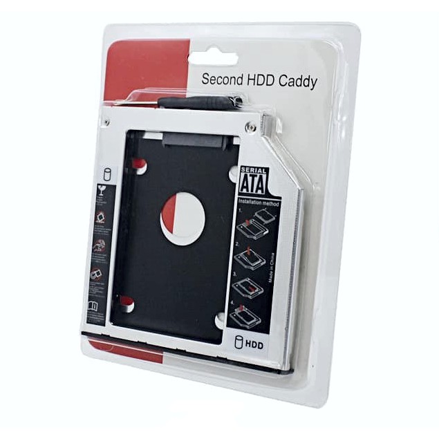 CASE SDD SECOND HDD CADDY SATA 12.7MM BESI