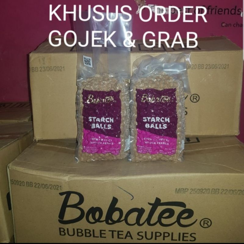 

bobatee / boba / bubble pearl perdus .grab kurir